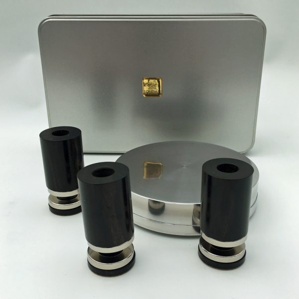 Solidair Audio Ebony performance pack for Michell turntables. Isolation improvement for Gyrodec and Orbe turntables